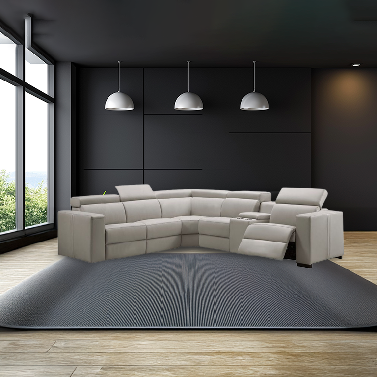 Tripoli Leather Modular Lounge