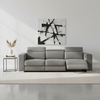 Tripoli Fabric 3+2 Seater Lounge with Electric Recliners