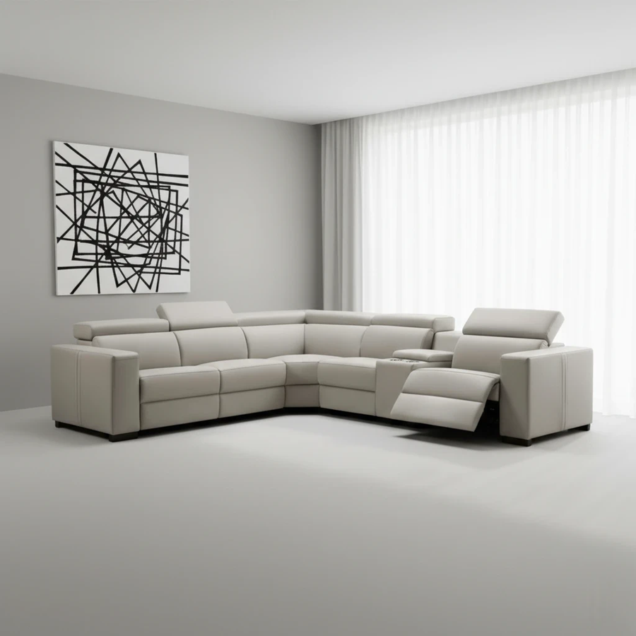 Tripod Leather Modular Lounge