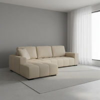 Tufty Fabric Lounge with LHF Chaise