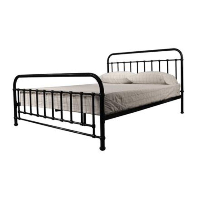 Alicia Double Metal Bed Black