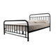 Alicia Double Metal Bed Black