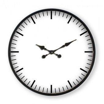 compare product White Wall Clock 58cm