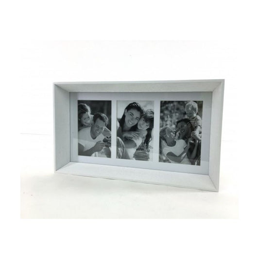 White Wooden Frame 4x6x3