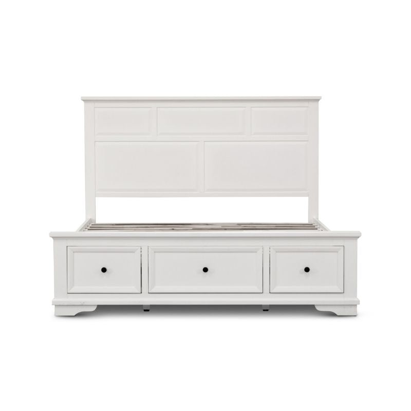 Vana Bed With Storage at Footboard