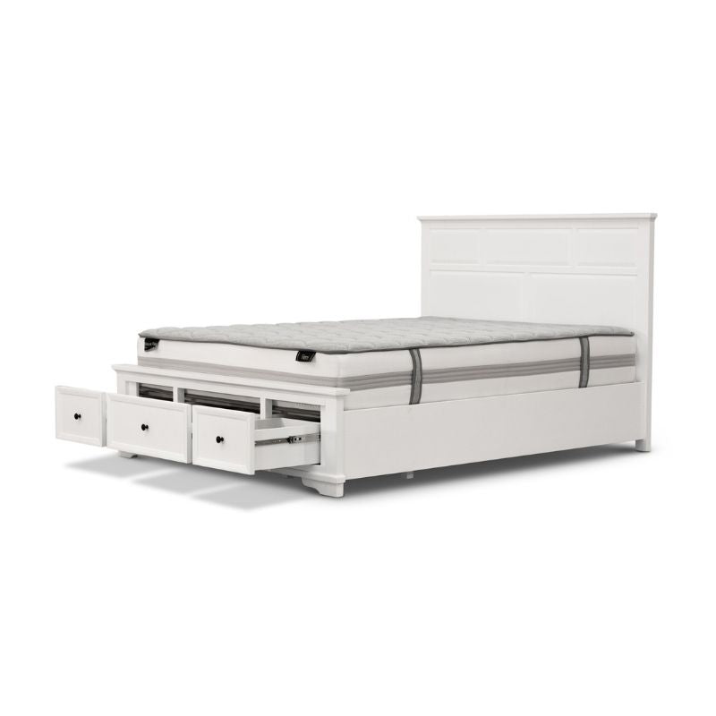 Vana Bed With Storage at Footboard