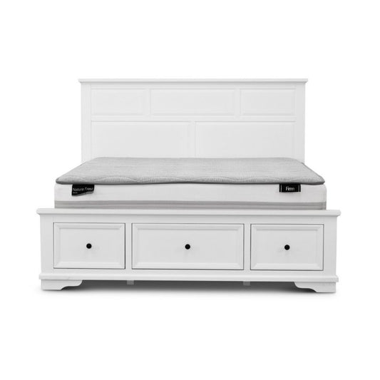 Vana Bed With Storage at Footboard