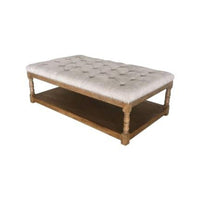 Frankie Fab Ottoman With Shelf