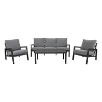 Eakko Outdoor 4PC Large Sofa Set