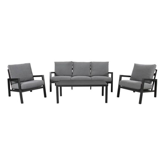 Eakko Outdoor 4PC Large Sofa Set