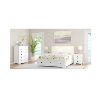 compare product Vana Bed Tallboy & Bedside - Kit