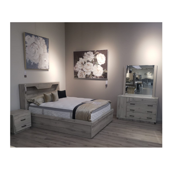 compare product Chicago King Bedroom suite