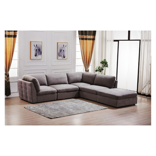 Ava Corner Modular Lounge with Ottoman