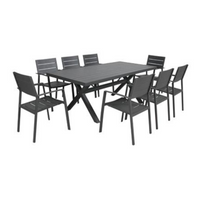 ISLE OUTDOOR DINING TABLE 200X100X74CM