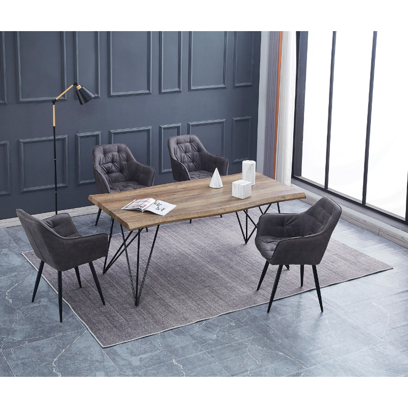Pedro Dining Table with 6 Pedro Dining Chairs