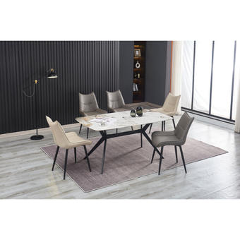 compare product Callista Dining Table with 6 Callista Dining Chairs