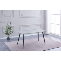 Sandra Dining table with 4 Vortex Dining Chair