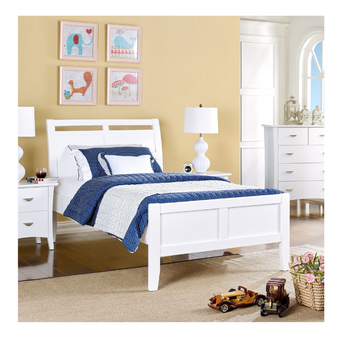 compare product Clovelly King Single Bed White