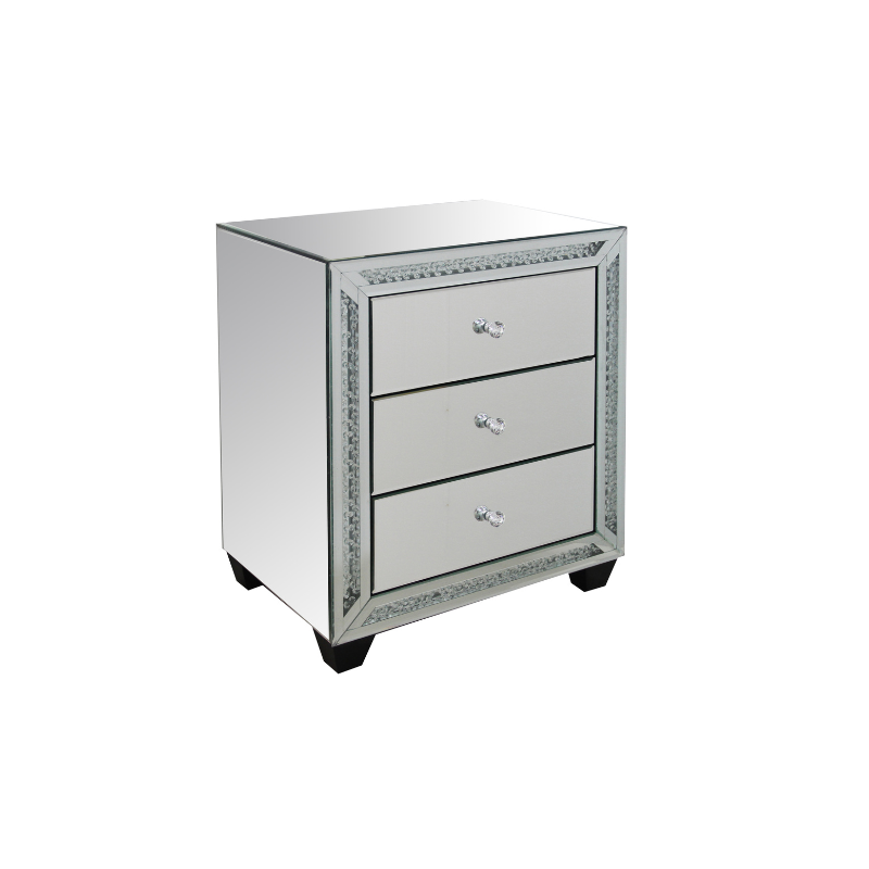 Vanata Glass Bedside