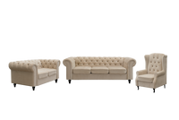 Toronto Velvet Fabric Lounge