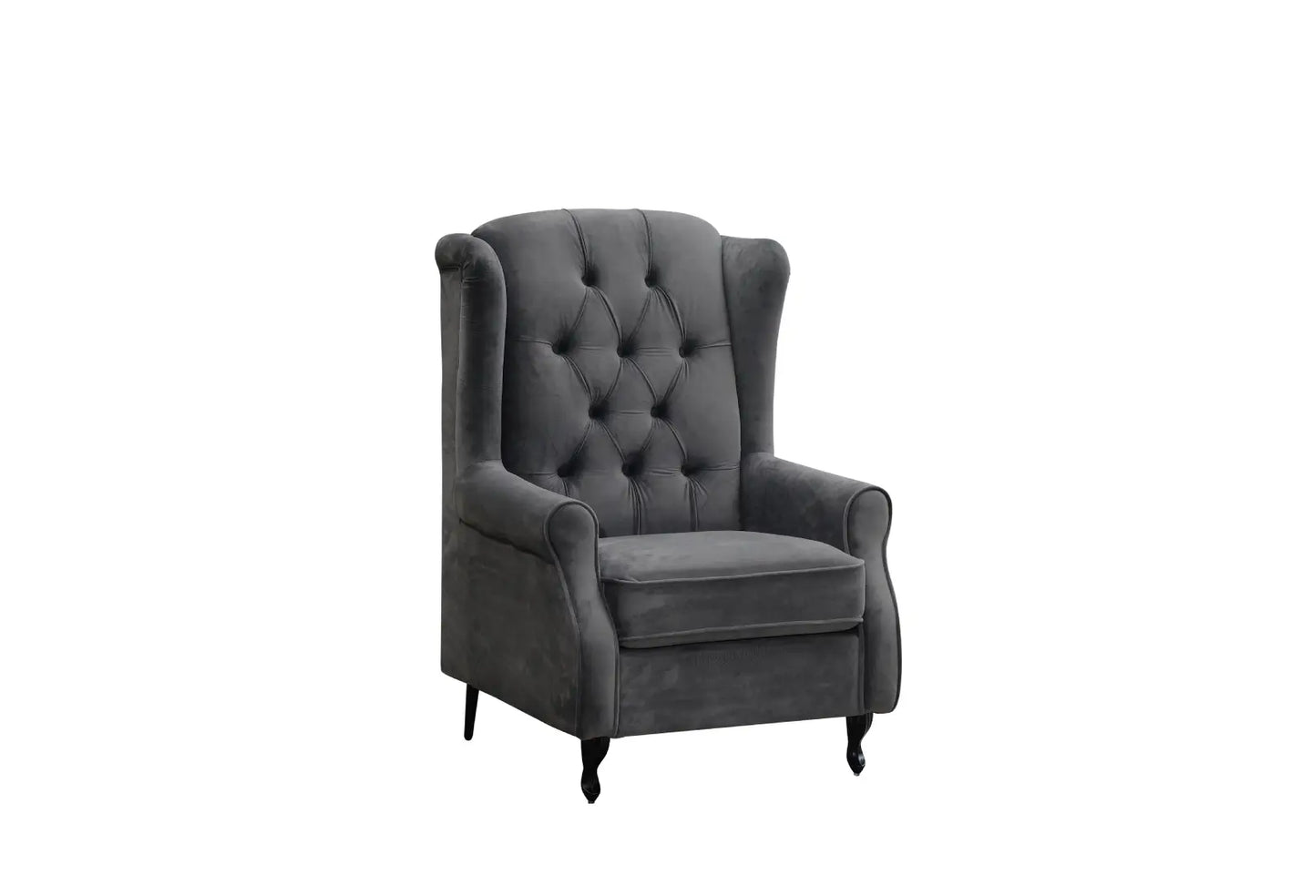 Toronto Velvet Fabric Armchair – Single Seater