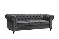 Toronto Velvet Fabric Lounge