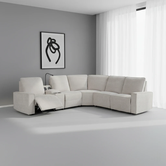 Vibe Modular Lounge with Electric Recliners and Speakers