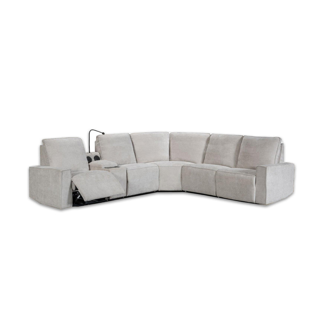 Vibe Modular Lounge with Electric Recliners and Speakers