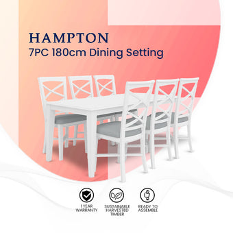 compare product Summer 7 PCS 180 CMS Dining Setting