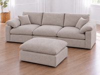 EILISH 3 SEATER Fabric Lounge