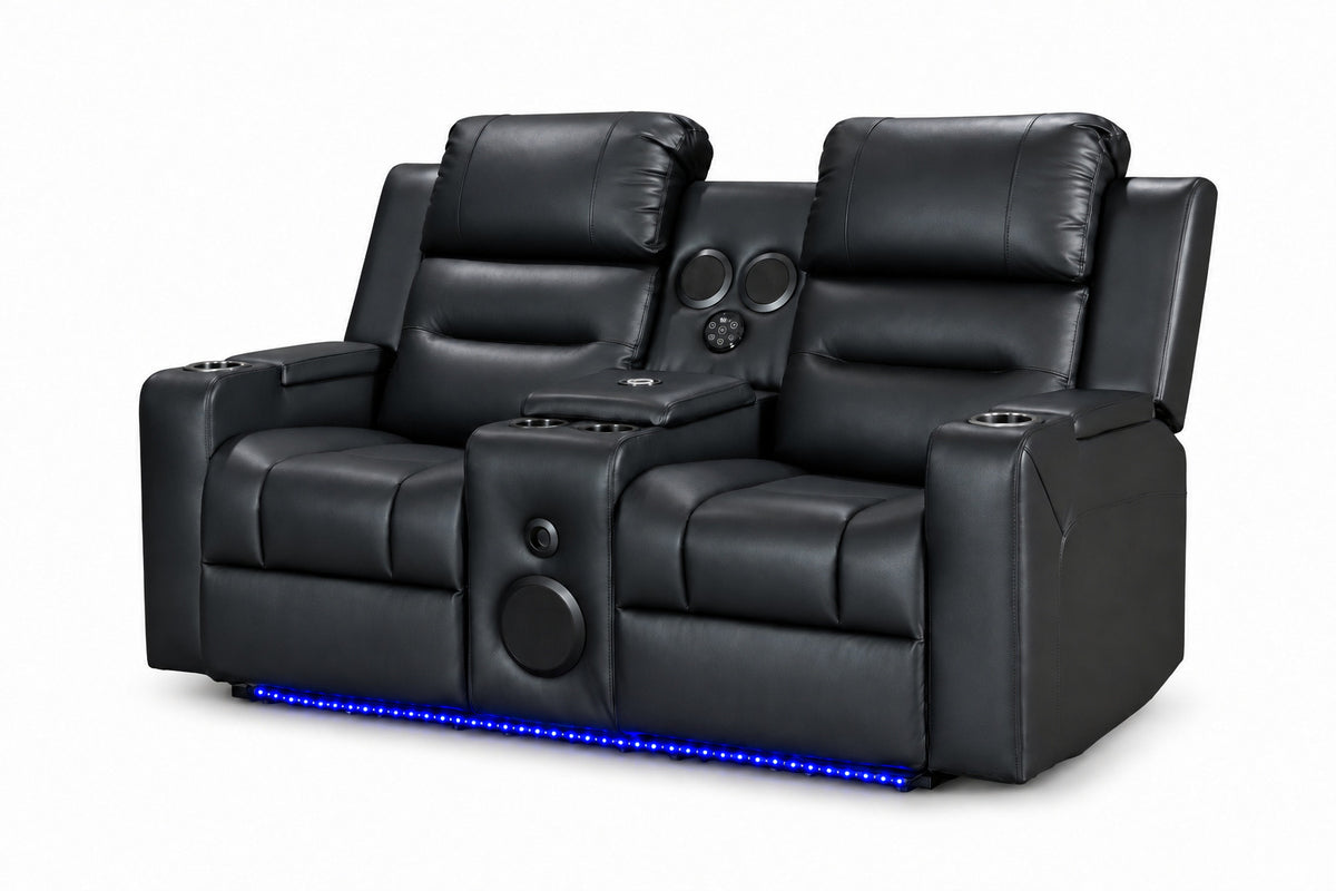 LUXIMO LEATHER 2-Seater Electric Recliner