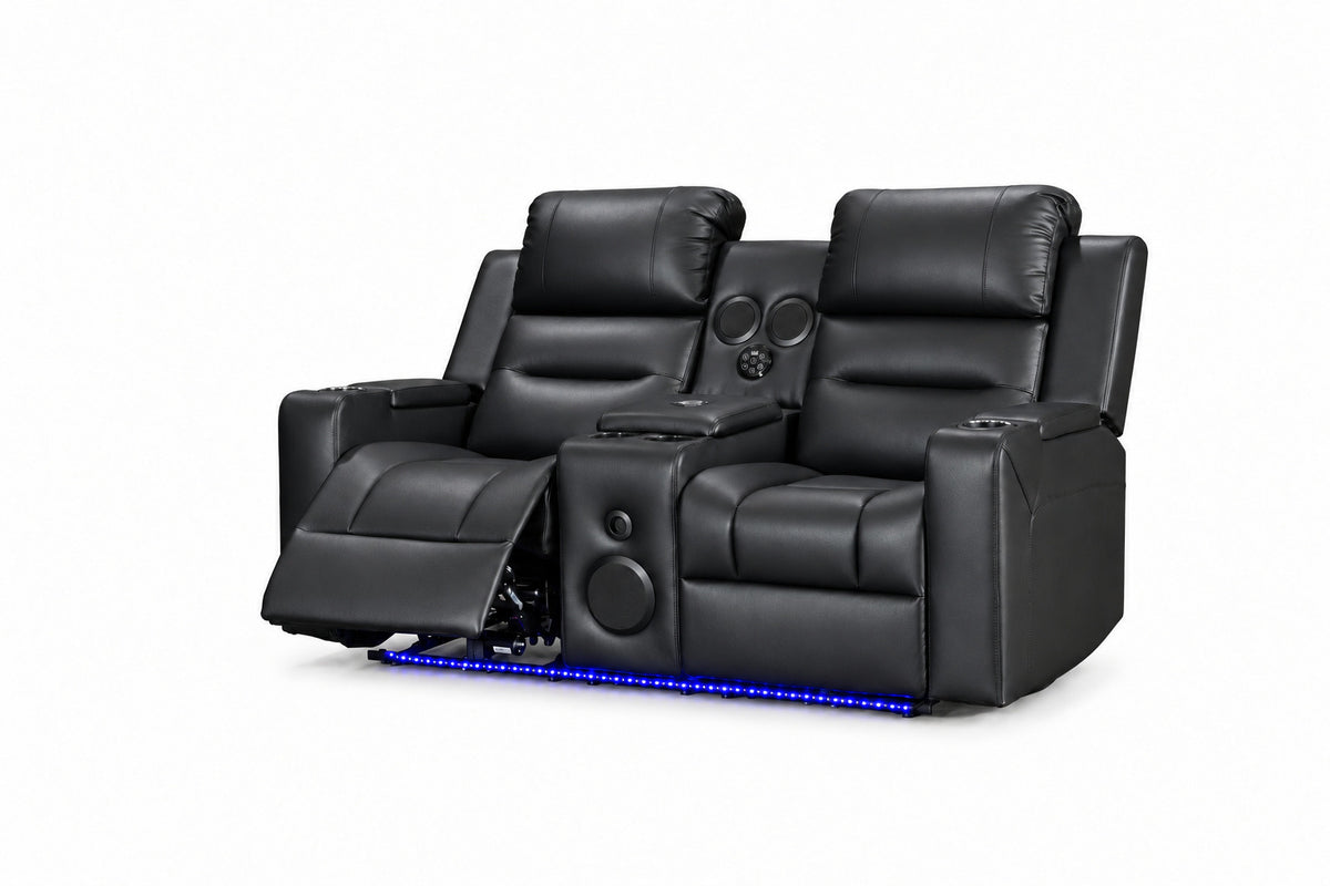 LUXIMO LEATHER 2-Seater Electric Recliner