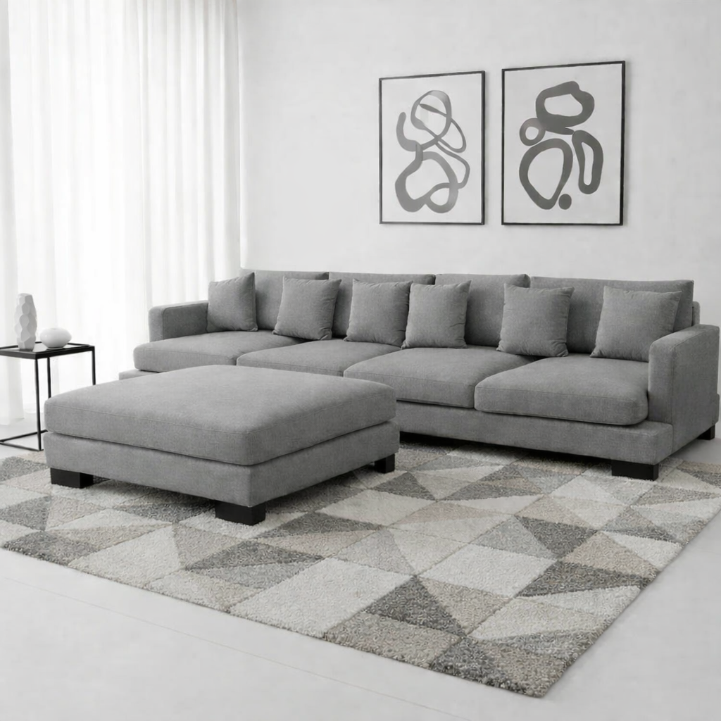 Cooper Deep Seating Lounge with Ottoman