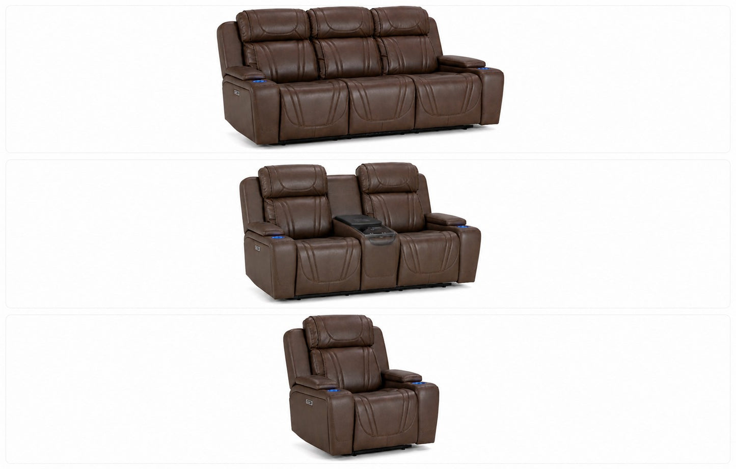 Lexington 3/2/1 Electric Recliner Lounge