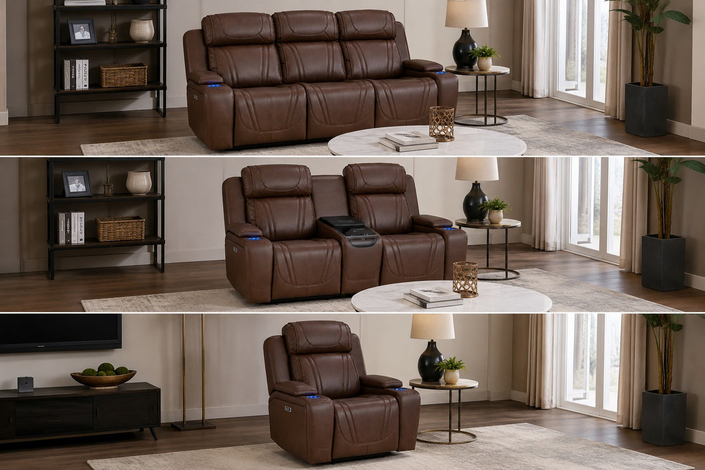 Lexington 3/2/1 Electric Recliner Lounge