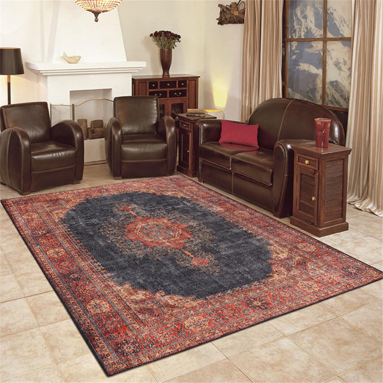Devon 24 Navy Rug