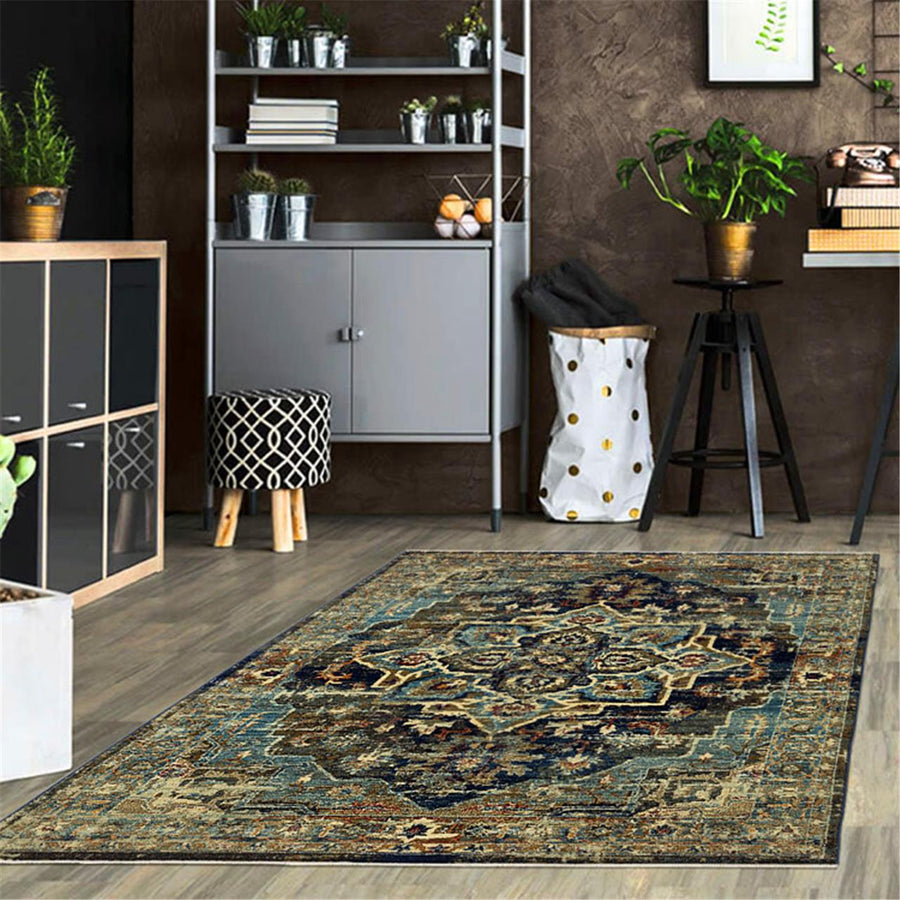 Dusk 3089 Navy Rug