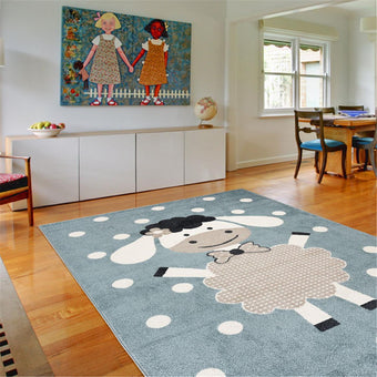 compare product Kidszoo 1931 Blue Rug