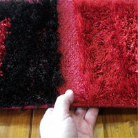Luxury Shaggy 1206 Red Rug