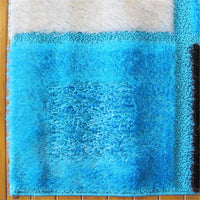 Luxury Shaggy 1206 Turquoise Rug