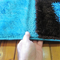 Luxury Shaggy 1206 Turquoise Rug