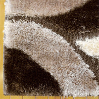 Luxury Shaggy 5328 Brown Rug