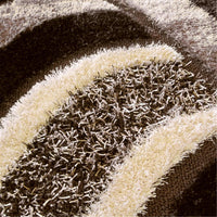 Luxury Shaggy 5328 Brown Rug