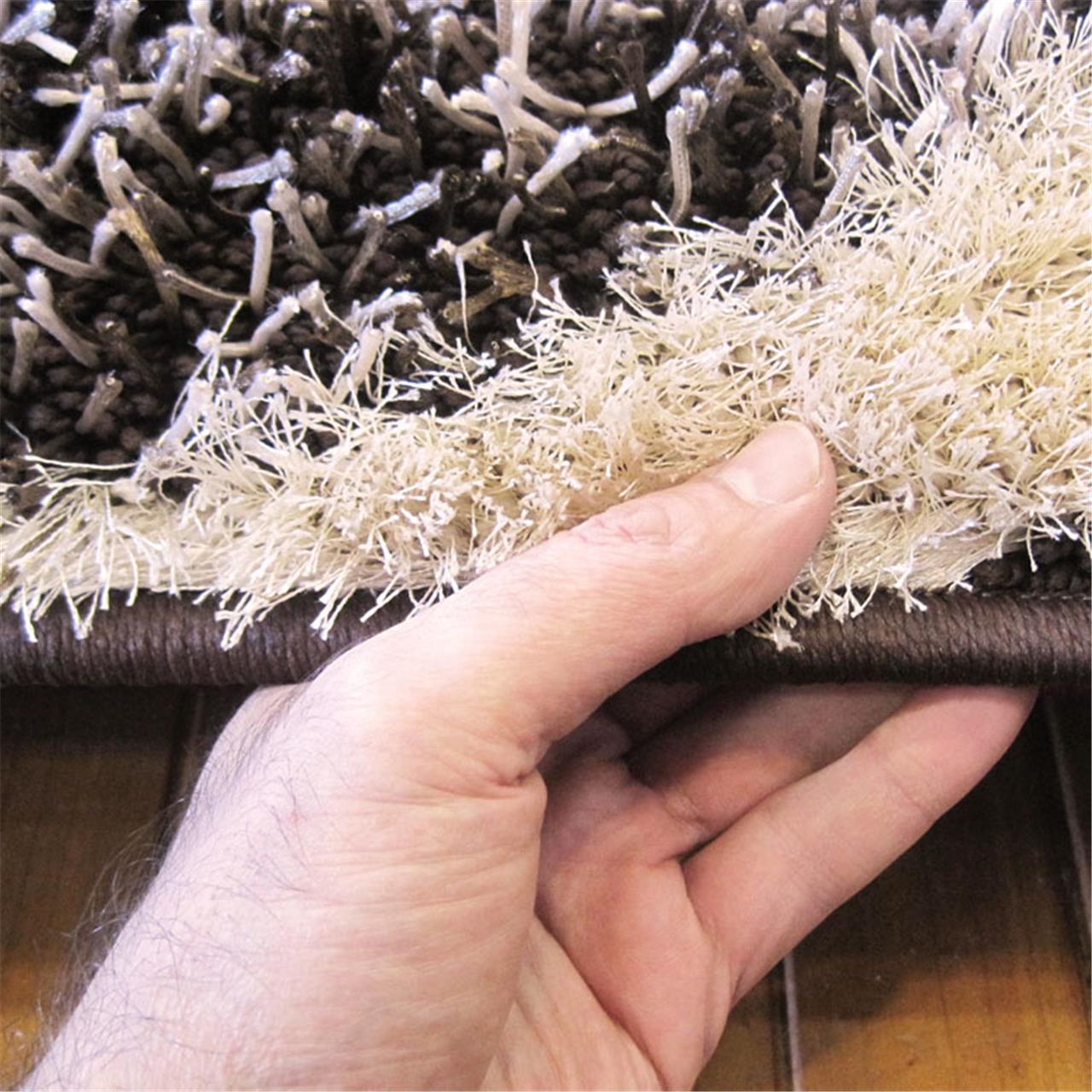 Luxury Shaggy 5328 Brown Rug