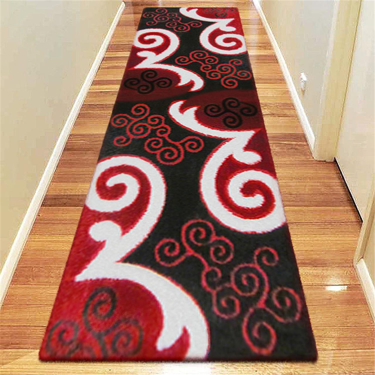 Luxury Shaggy 5330 Red Rug