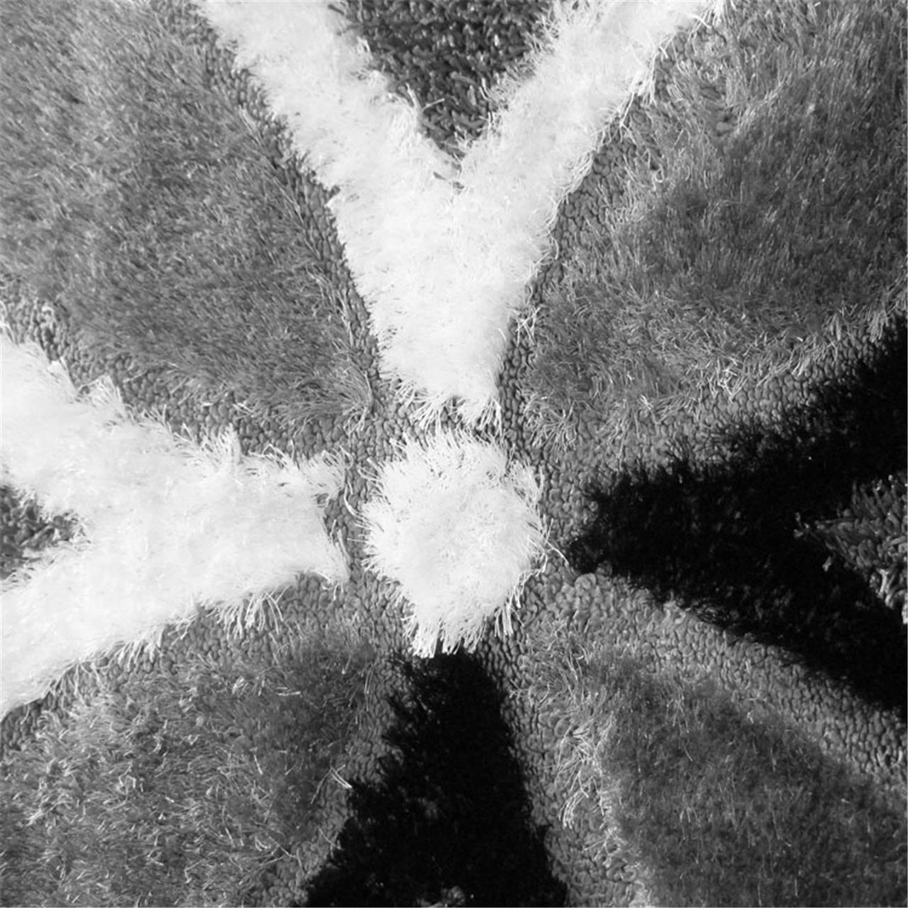 Luxury Shaggy 6048 Grey Rug