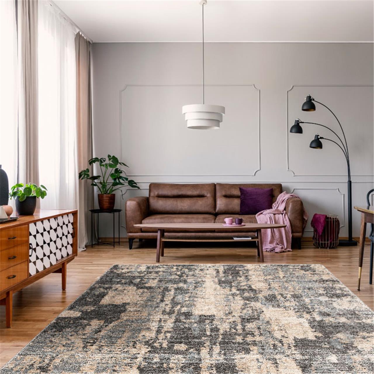 Lotus 2617 Lt.Grey Rug