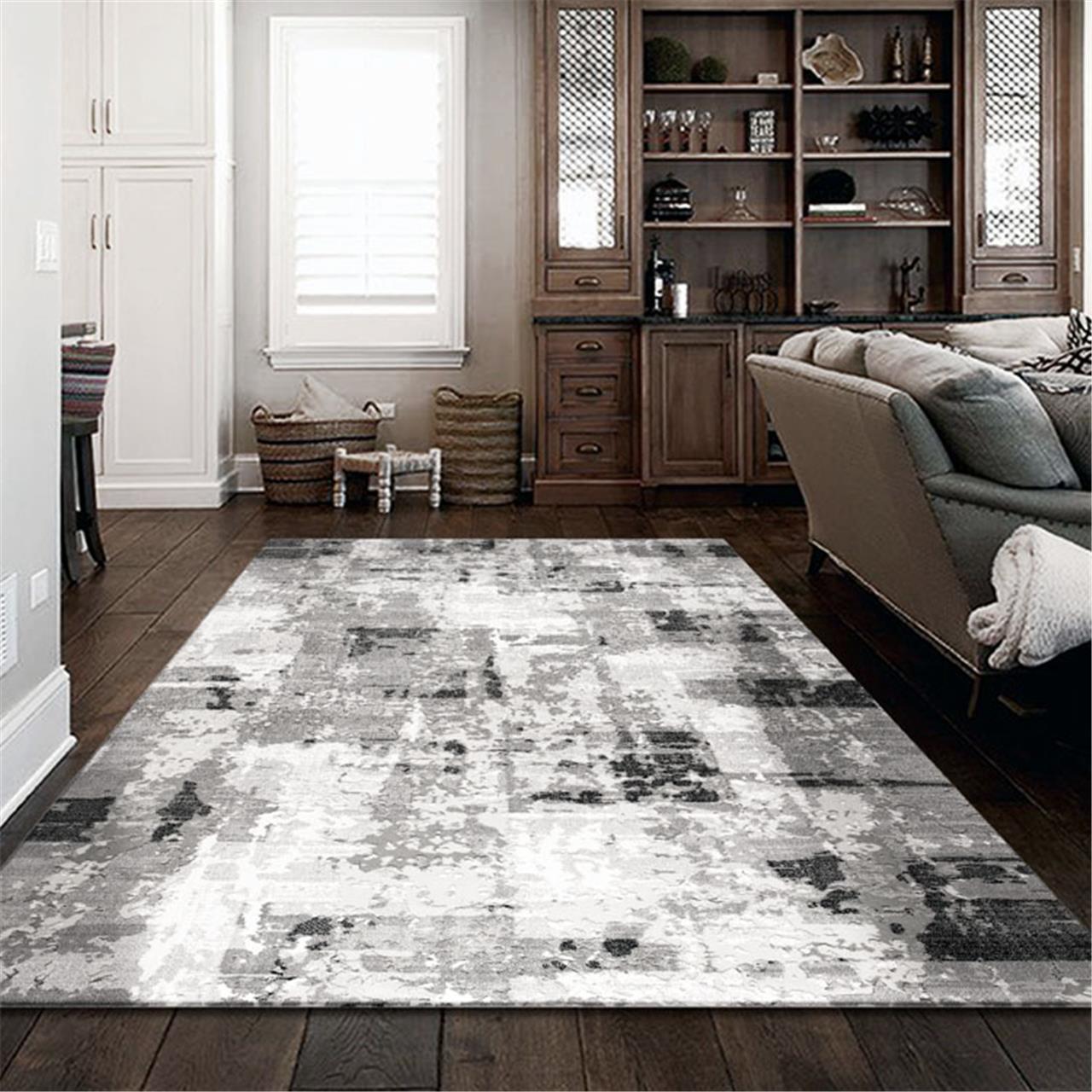 Maxim 8534 Grey Rug - halfpricefurniture – Half Price Furniture