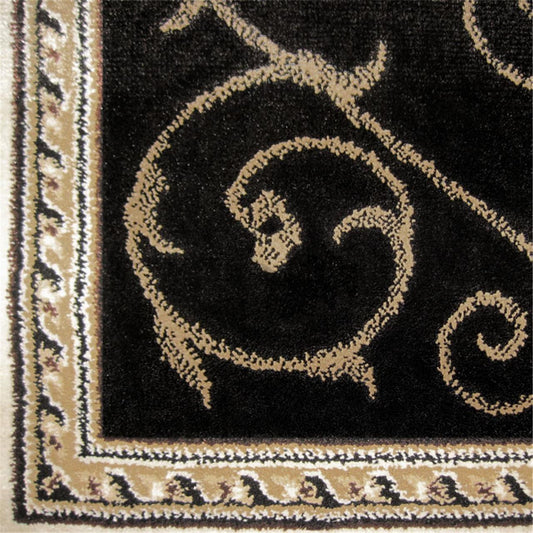 Palace 7647 Black Rug