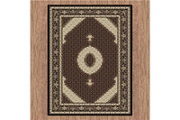 Palace 7650 Black Rug